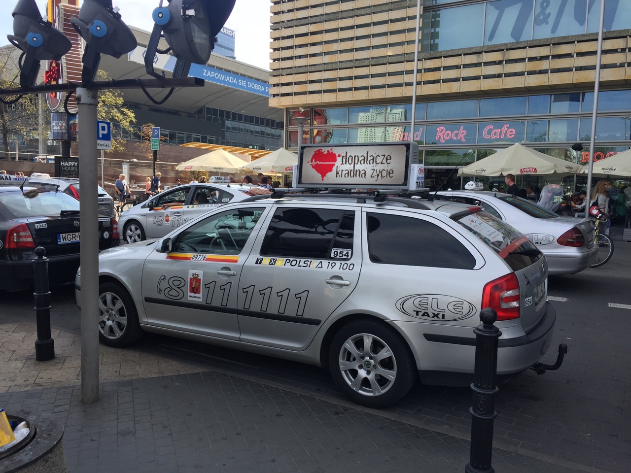 Ele Taxi - bierzemy udział w akcji Dopalacze Kradną Życie